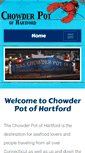 Mobile Screenshot of chowderpothartford.com